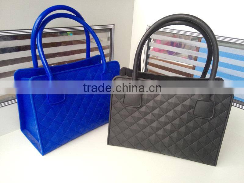 2015 new designer handbag , silicone tote bag, custom handbag