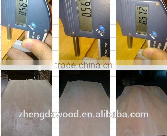 0.30mm keruing gurjan face veneer for india market linyi factory