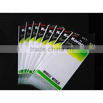 opp film laminated non-woven bag,opp plastic bag hole