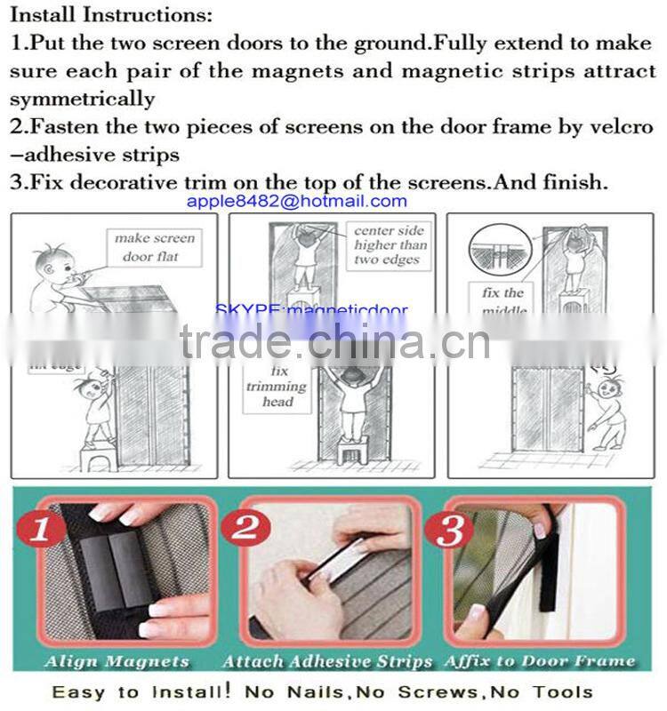 As seen on TV Magic mesh mosquito screen