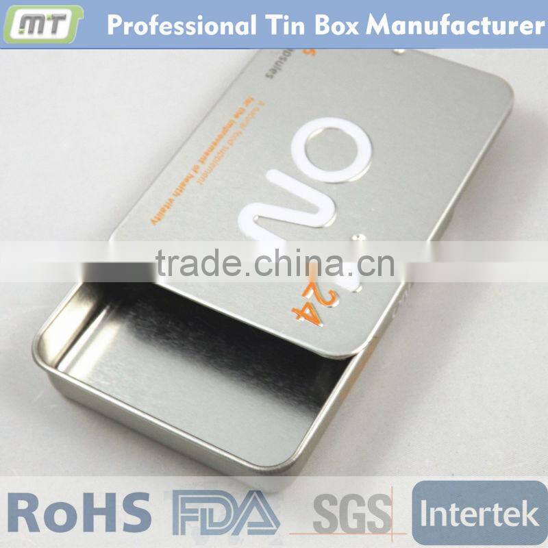 custom made slide mint tins box, mint tin