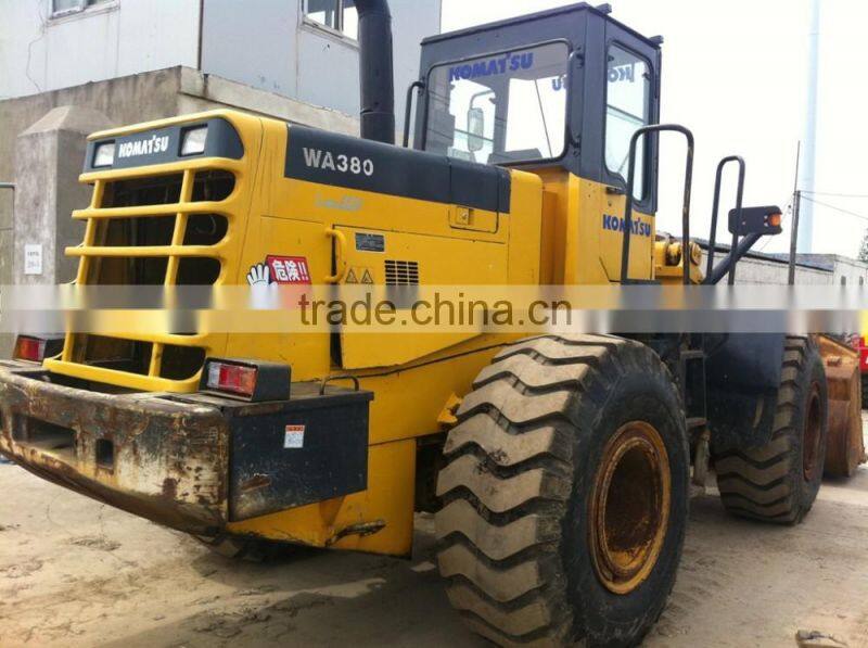 used komatsu wa380 wheel loader, used wa380 wheel loader, used komatsu wheel loader wa380