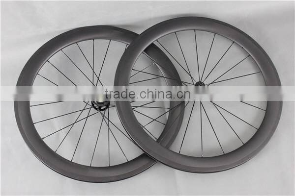 56mm carbon bike wheels Chinese carbon fiber wheels W56C
