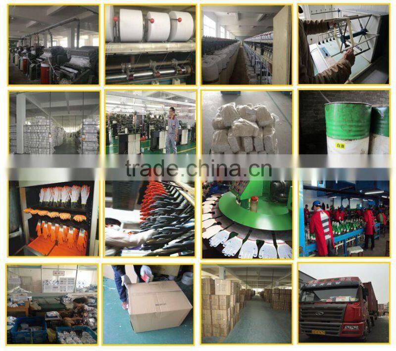 FTSAFETY ESD nylon glove with pu palm fit