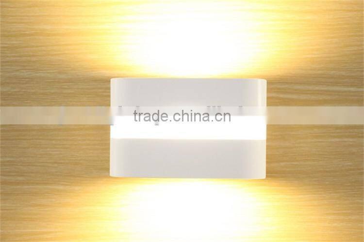 7W indoor aluminum led wall mount reading lamp
