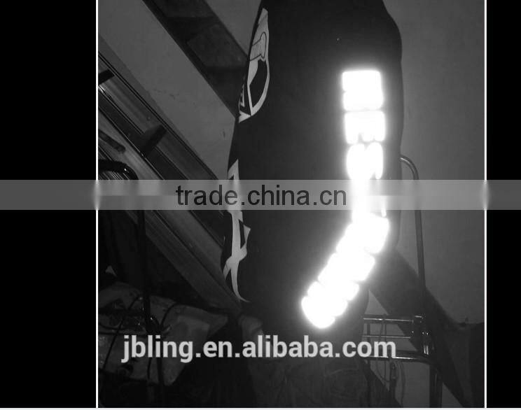 custom 3m relective pentagram sweatshirt