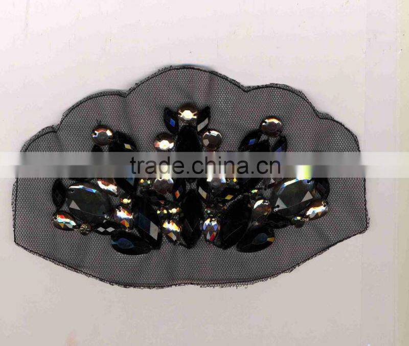 Handmade Beaded Applique for Shoulder -- H1412047