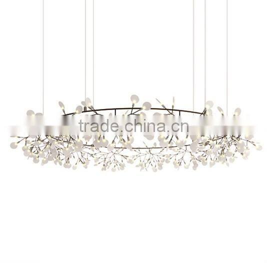 The leaves shaped pendant light design for home