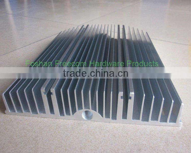 Anodizing aluminum profiles for heat sink