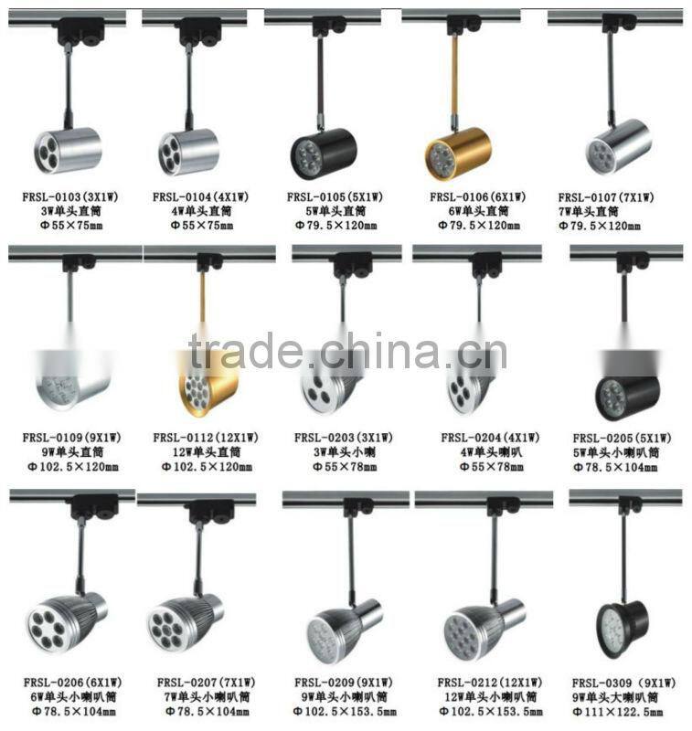 Custom Made OEM ce&rohs led track spot light lamp shade