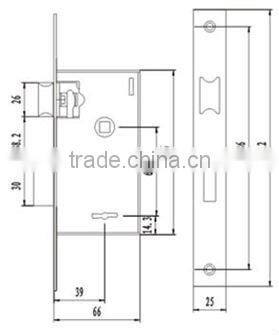 fingerprint door handle lock