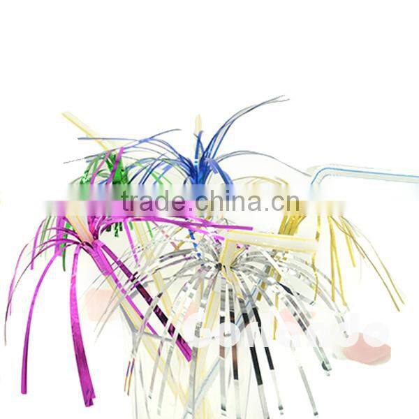 Wholesale Long Fireworks Decorative Drinking Straw