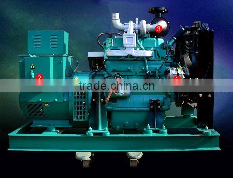 K4100ZD Weifang Open type diesel generator set cheap price