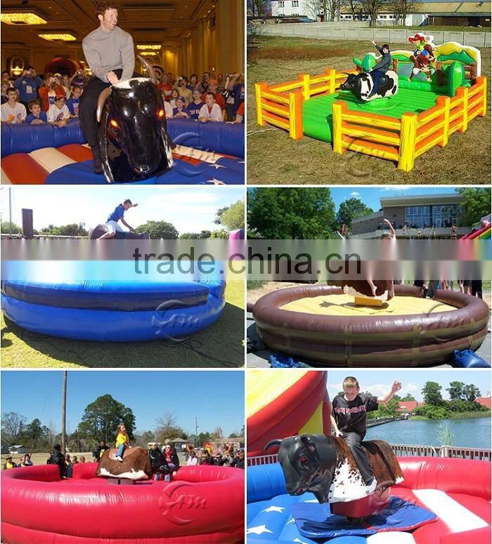 Hot sale inflatable bull ride,price mechanical bull for sale