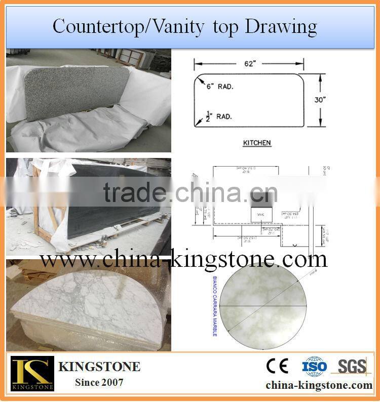 Black Marquina marble inlay table top