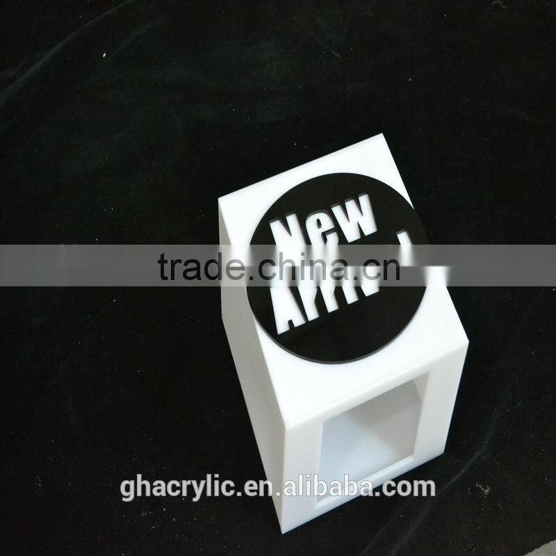 High rigidity high quality Hot sell custom LOGO design made clear acrylic box