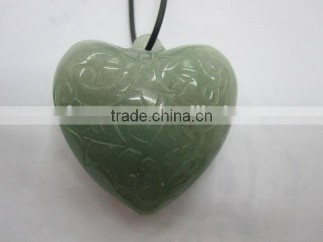 Heart shape mixed stone jewellery pendant manufacturer