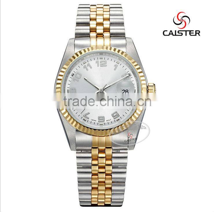 Attractive Royal couple watch Customized Valentine band pair wrist watches