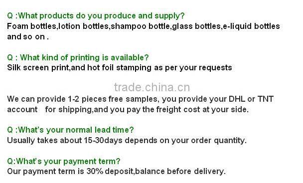 10mL,15ml,20ml,30ml pet e-liquid bottle