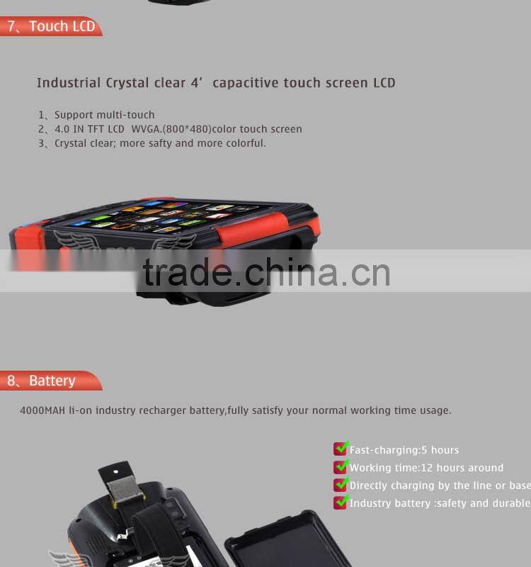 Support WI-FI Waterproof Mini Barcode Scanner For Android Tablet Pc