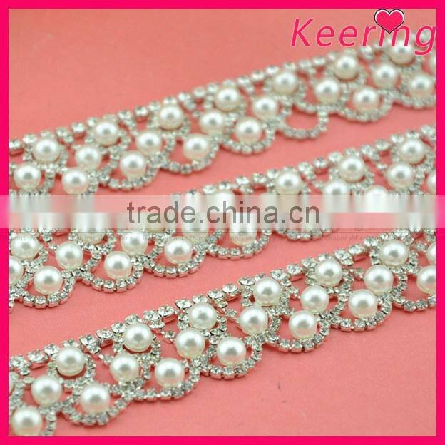 Fashion pearl chain wholesale for 2016 WRC-293