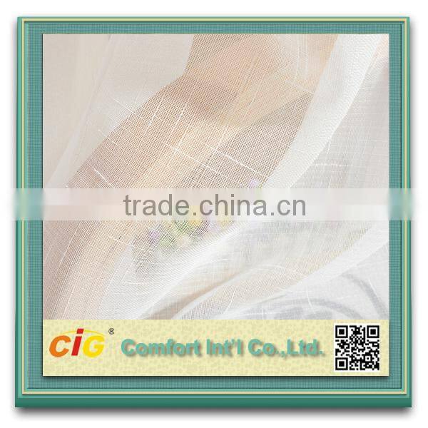 Fashion new design useful ningbo manufacturer soft high quality polyester voile fabric