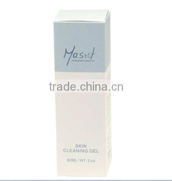 Permanent makeup cleaning gel