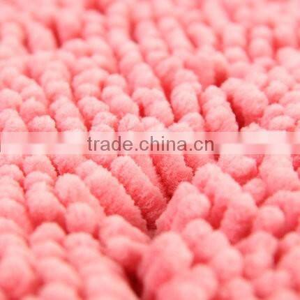 chenille carpet/bath mats/chenille shaggy rug