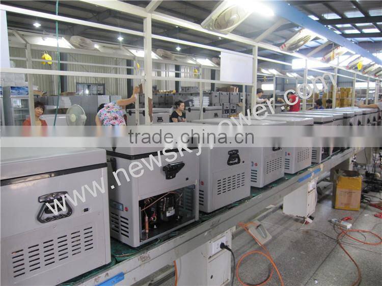 new design DC 12V BR70AC4 mini fridge portable car fridge freezer