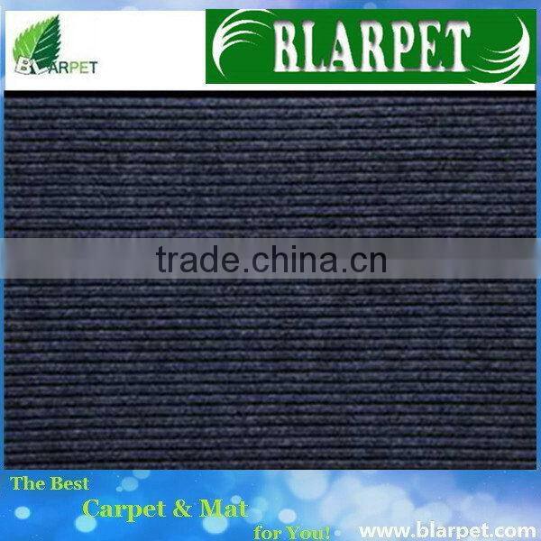 Top quality stylish stripe wall to wall carpet latex backing
