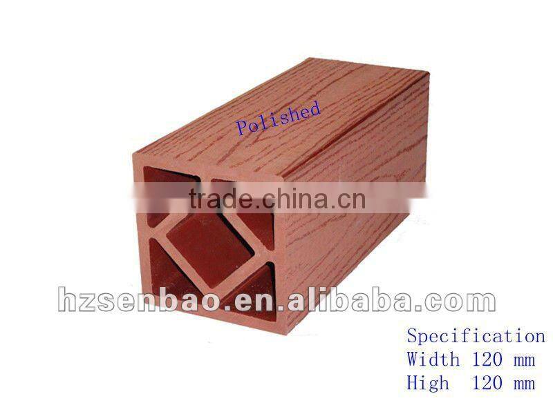 Outdoor Hollow WPC Fence Column