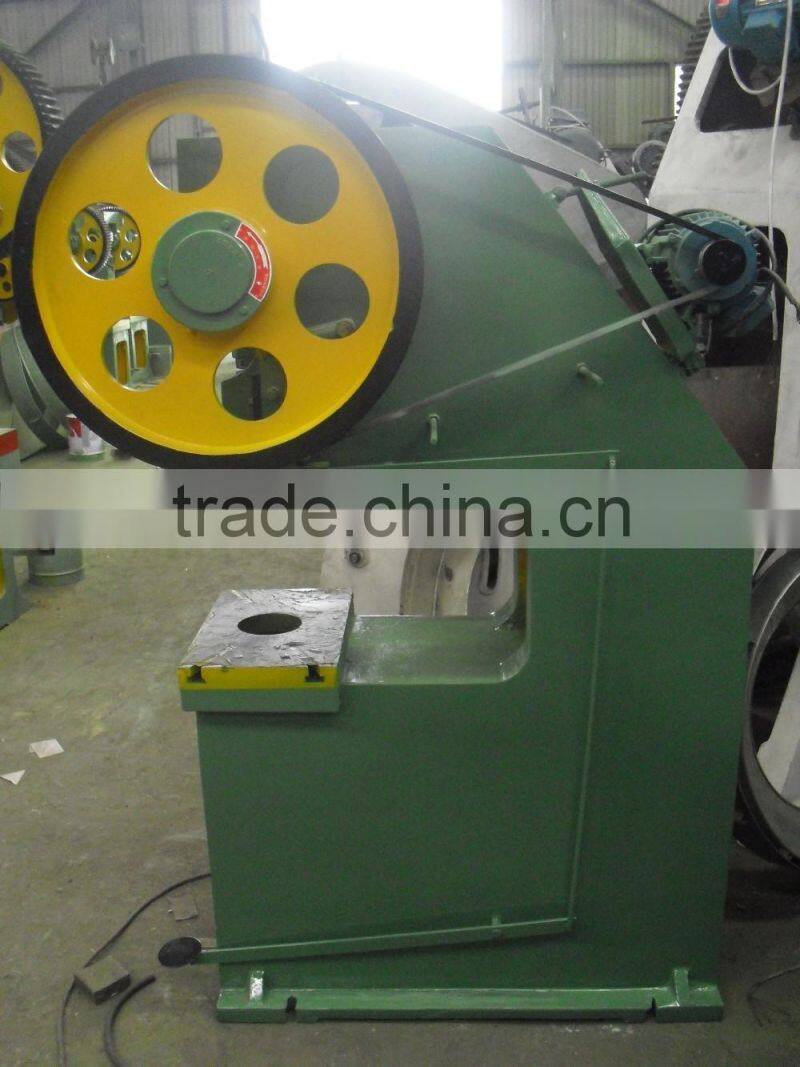 Mental Punching Machine/J21S-40 ton 50 ton DeepThroat Mechanical Power Press Machine Small With High Efficiency