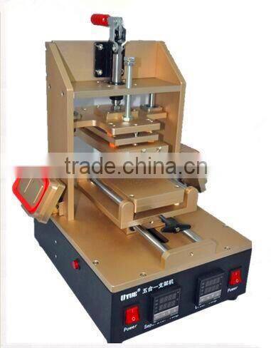 5 in 1 Mobile Phone Lamination Machine LCD Separator for LCD Mid Frame Bezel with LCD Assembly Frame Remover