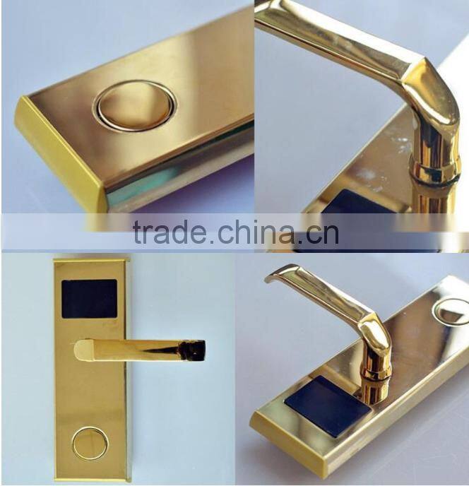 Self Locking Key Card Door Lock