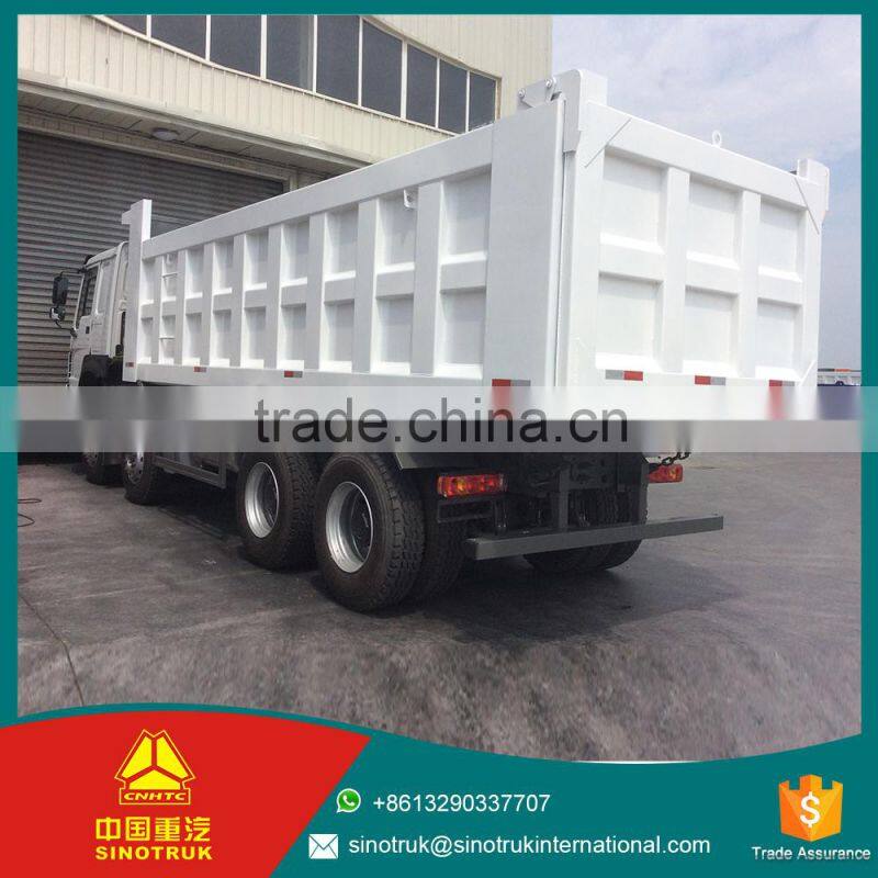 Cheap Wholesale HOWO 8X4 dump truck / 12 wheel 1 year warranty dump truck capacity