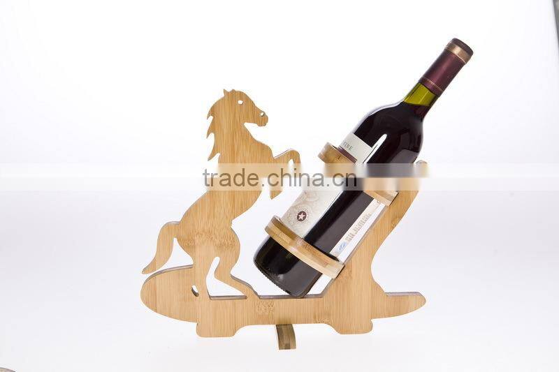 christmas single whiskey wine bottle holder