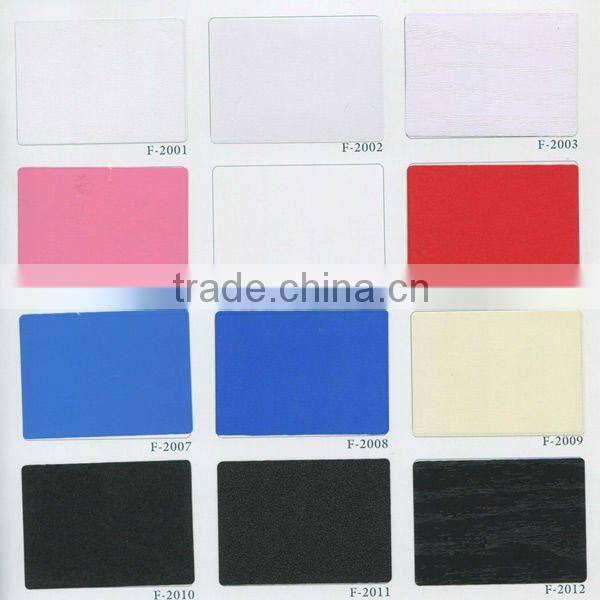 Self-adhesive pvc decoration film for wall panel