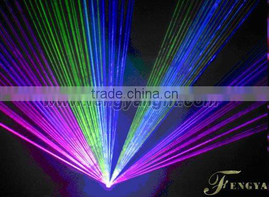 8w rgb full color animation laser show stage light