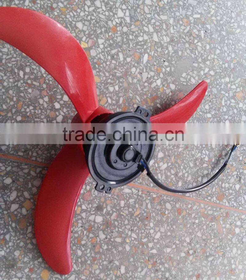 high rpm dc brush fan motor