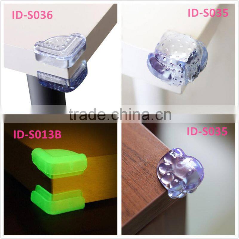 2015 hot selling ID-S033 babymatee 2015 New Baby Safety Product Colorful NBR Desk Corner Protector