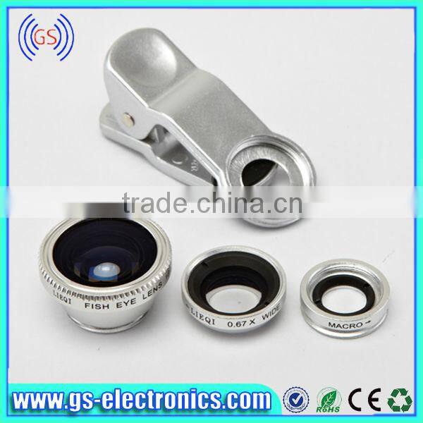 360 degree universal clip fisheye lens for samsung s4
