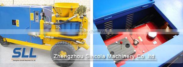 Swimming pool slides for shotcrete machine Construction