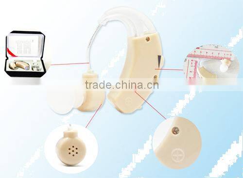 new micro tips analog audiphone ear sound bte hearing aid amplifier