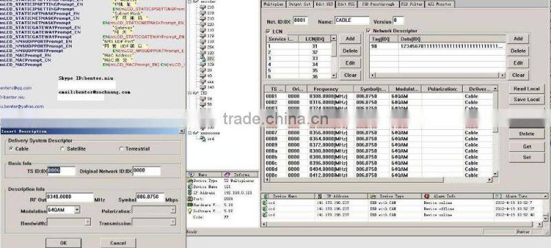 TS Multipexer 2 output MPTS (8 ASI IN,2-separate ASI OUT)