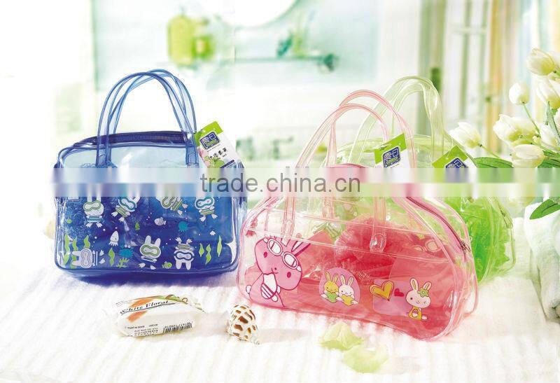 wholesale high grade cosmetic makeup pouch bag,makeup bag with compartment ,promotion item 6825