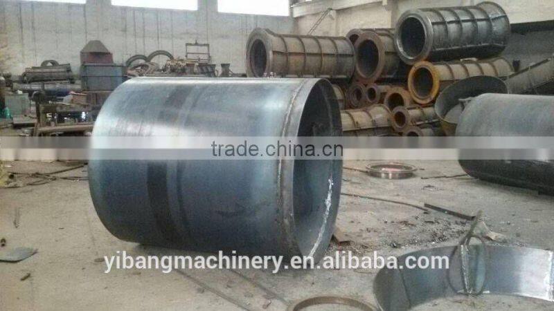 machine for the production of cement concrete pipe moulds