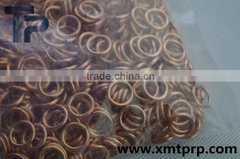 refrigeration copper brazing welding rings for compressor