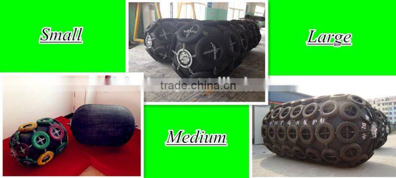 Small medium large yokohama type pneumatic rubber floating dock fender