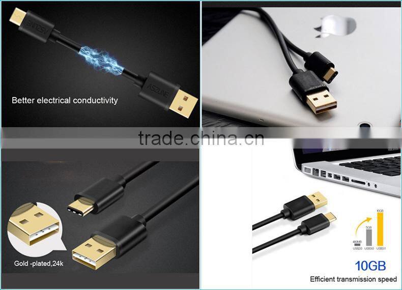 Gold Plated Hi-Speed USB 2.0 Type A to Micro-B Cable