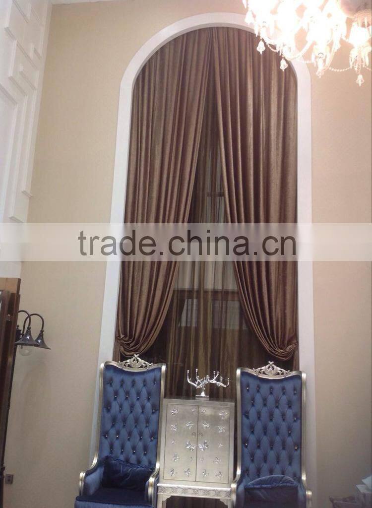 2015 New Design 3D embossed Sofa/Car Upholstery Fabric French Velvet /Velour